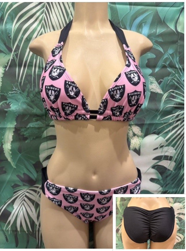 Paradise High Bottoms RAIDERS Pink