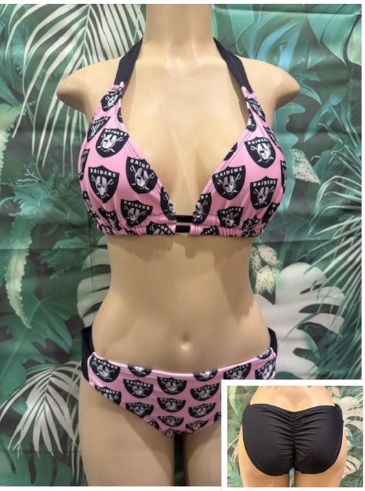 Paradise High Bottoms RAIDERS Pink