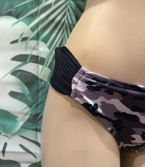 Paradise Bikini Bottoms Snow Camo