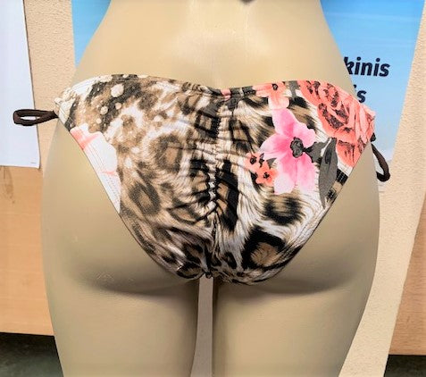 SALE Cabo Tie Side Bottoms Romantic Leopard