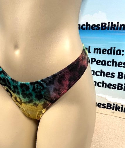 Thong Bottoms Ombre Cheetah