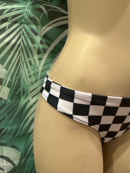 Tonga Bikini Bottoms NASCAR Electric Coral
