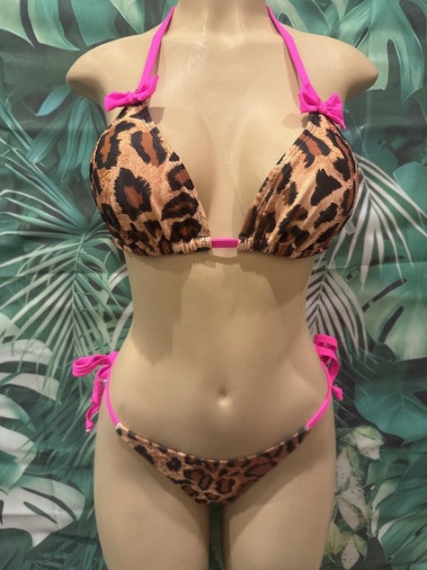 Tulum Thong Bottoms To Tie Wildcat! with bow
