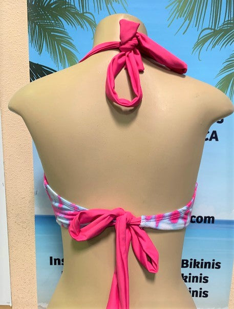 SALE Britney Halter Cotton Candy Tie Dye
