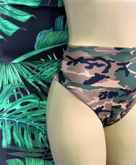 Cheeky Mama Bottoms Army Camouflage