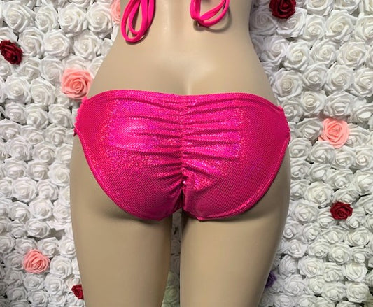 Paradise Bikini Bottoms Barbie Metallic
