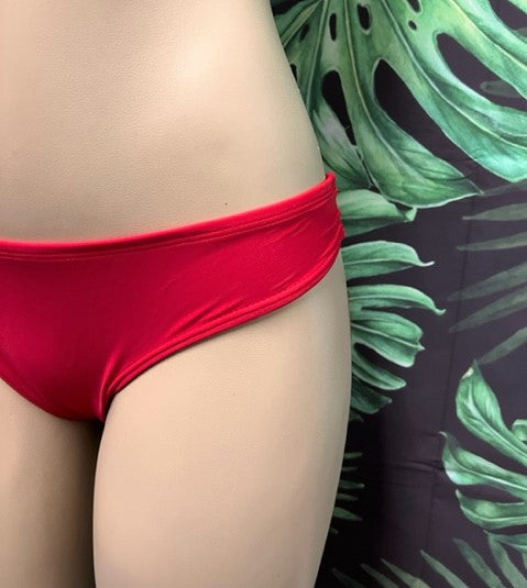Tonga Bikini Bottoms Red