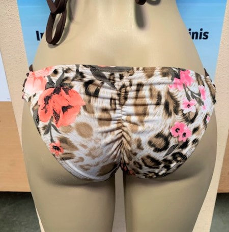 Paradise Bikini Bottoms Romantic Leopard