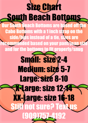 South Beach Bottoms Pink Blossom